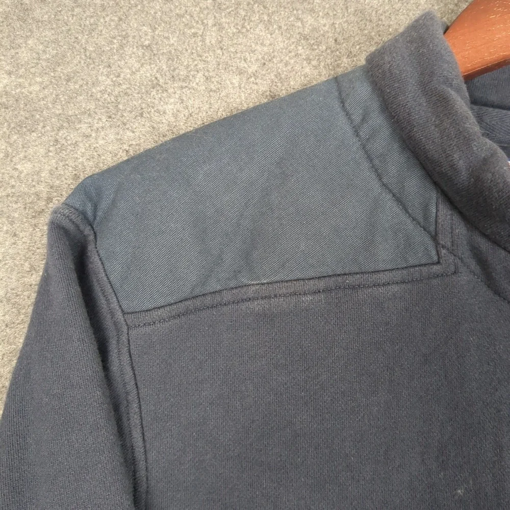 Vineyard Vines Quarter Zip‎ Pullover Sweatshirt Mens Large Navy Cotton - Picture 6 of 12